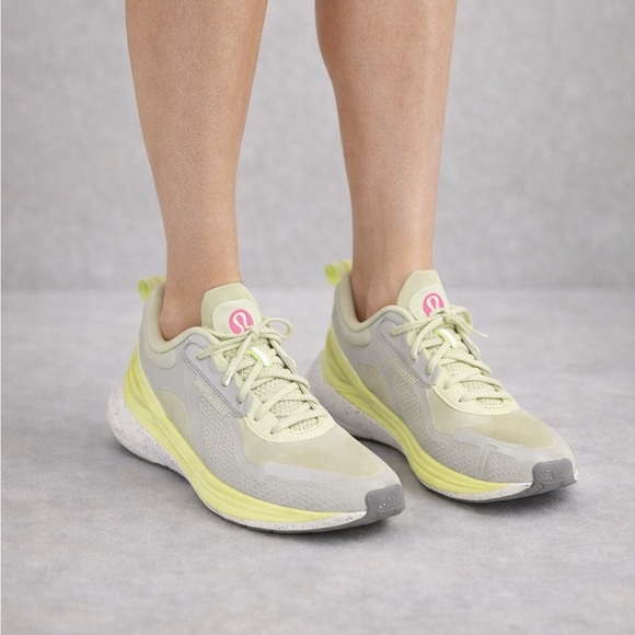 lululemon athletica Shoes - lululemon athletica Gray and Lime Athletic Shoes